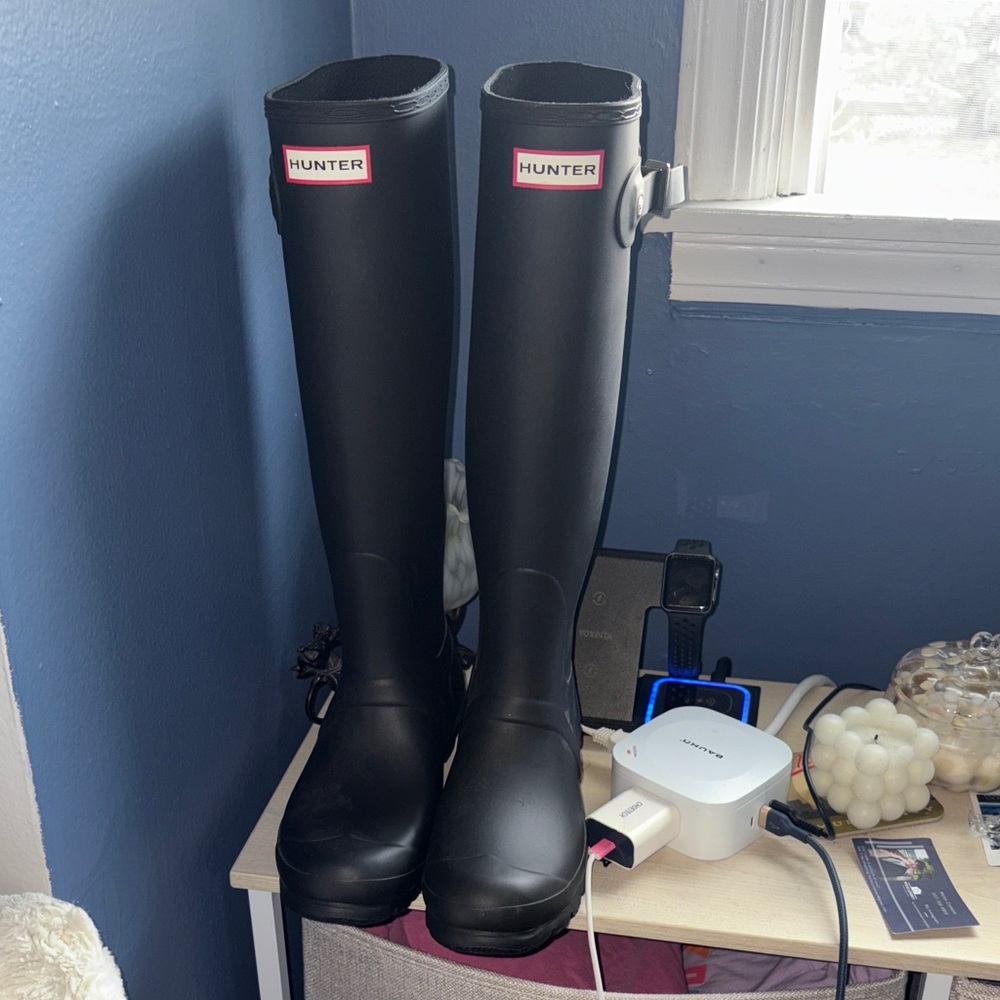 Hunter Classic Black Waterproof Boots